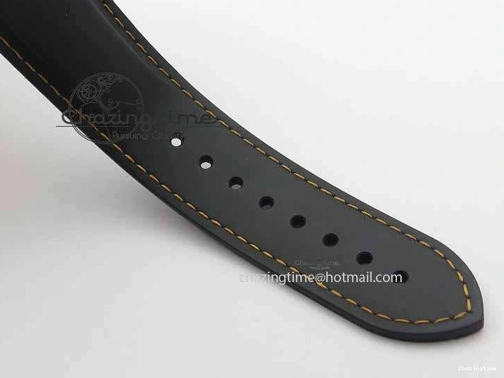 0131 Planet Ocean Master Chrono 45mm SS OM 1:1 Best Edition Black Dial Orange 12 On Rubber Strap A Durable 8169